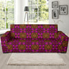 kaleidoscope Abstract Print Design Sofa Slipcover-JTAMIGO.COM