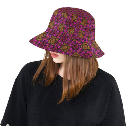 kaleidoscope Abstract Print Design Unisex Bucket Hat