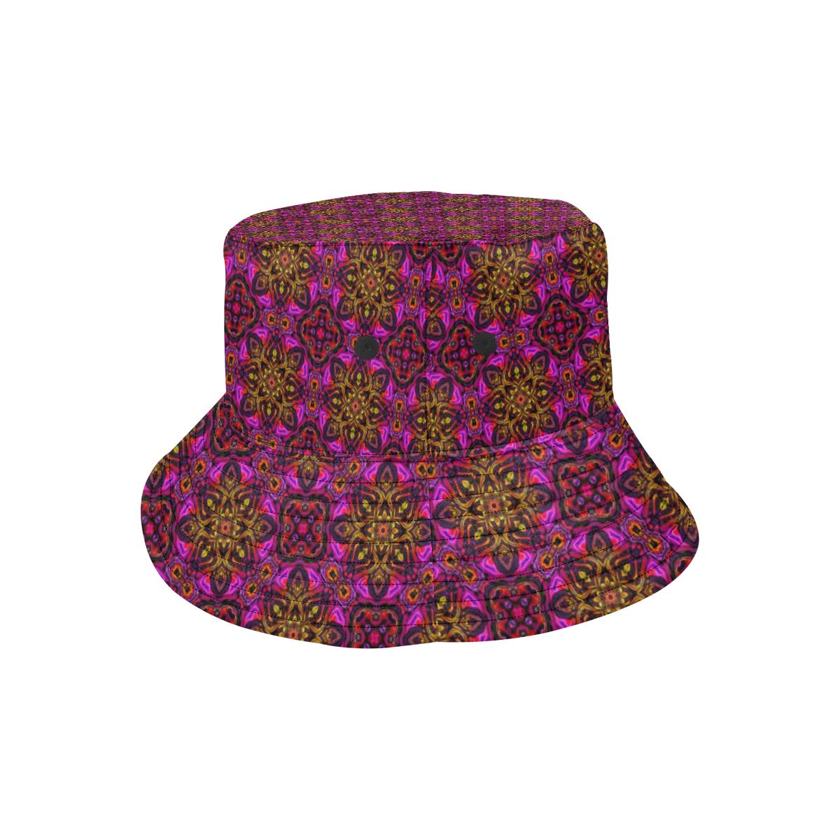 kaleidoscope Abstract Print Design Unisex Bucket Hat
