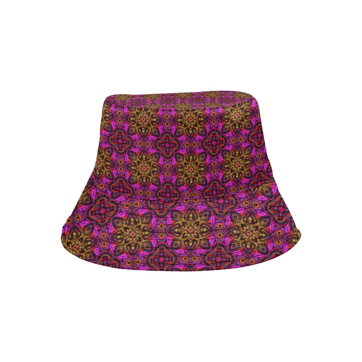 kaleidoscope Abstract Print Design Unisex Bucket Hat