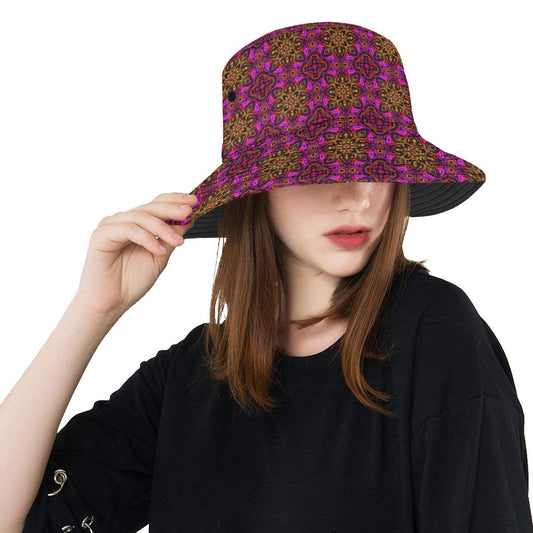 kaleidoscope Abstract Print Design Unisex Bucket Hat