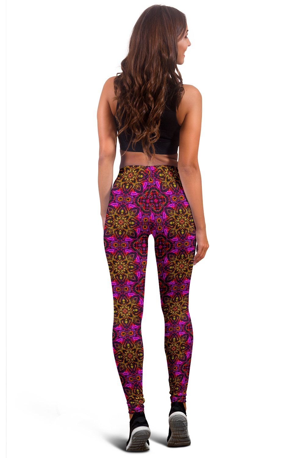 kaleidoscope Abstract Print Design Women Leggings