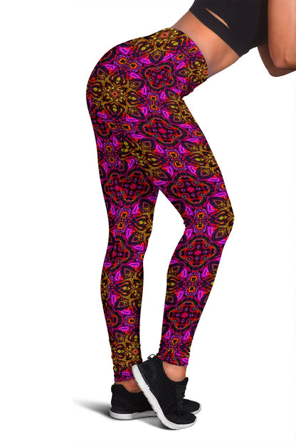 kaleidoscope Abstract Print Design Women Leggings