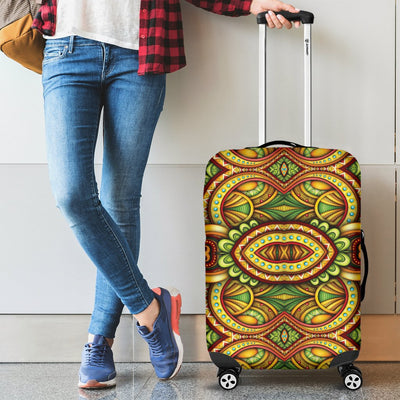 Kaleidoscope Colorful Print Design Luggage Cover Protector