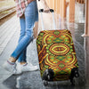 Kaleidoscope Colorful Print Design Luggage Cover Protector