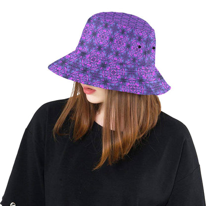 kaleidoscope Pattern Print Design Unisex Bucket Hat