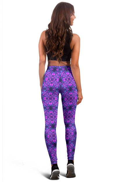 kaleidoscope Pattern Print Design Women Leggings