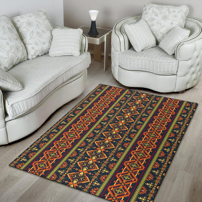 Kente Classic Design African Print Area Rugs-JTAMIGO.COM