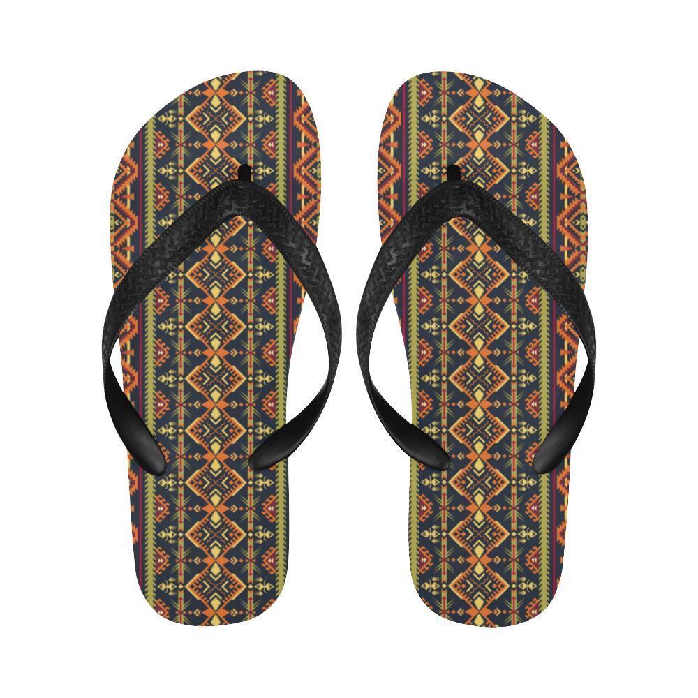 Kente Classic Design African Print Flip Flops-JTAMIGO.COM