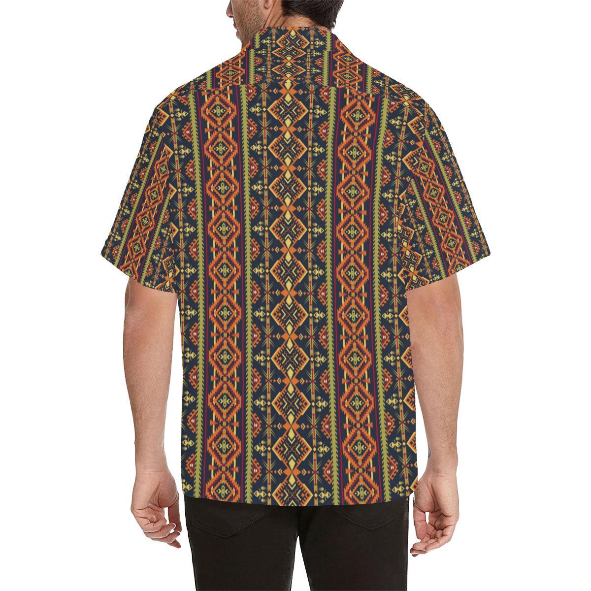 Kente Classic Design African Print Men Aloha Hawaiian Shirt