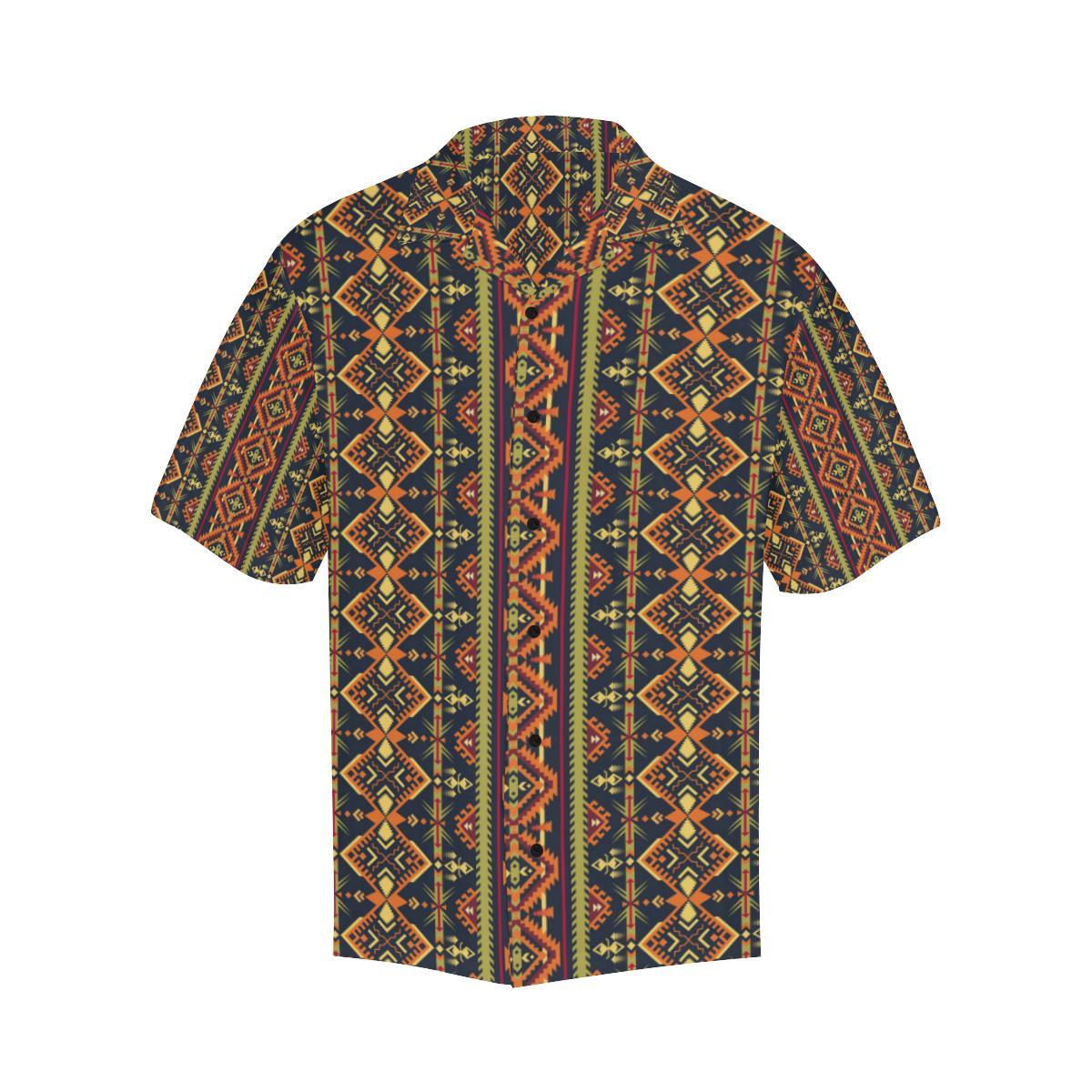 Kente Classic Design African Print Men Aloha Hawaiian Shirt