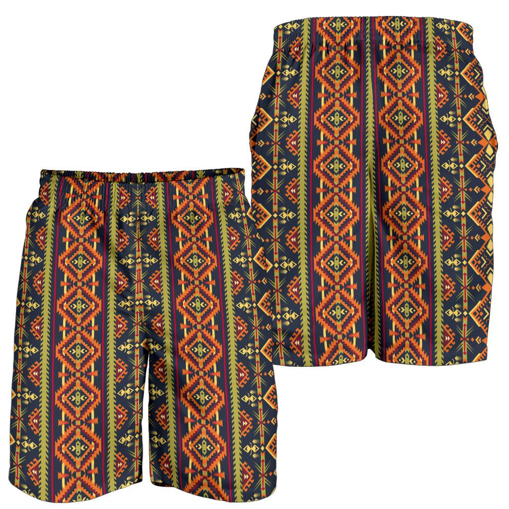 Kente Classic Design African Print Mens Shorts-JTAMIGO.COM