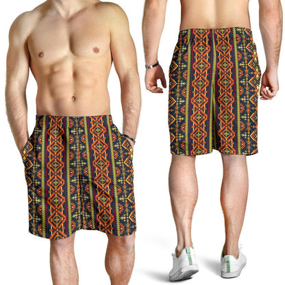 Kente Classic Design African Print Mens Shorts-JTAMIGO.COM