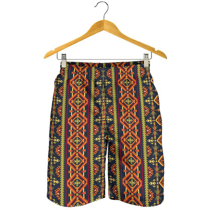 Kente Classic Design African Print Mens Shorts-JTAMIGO.COM