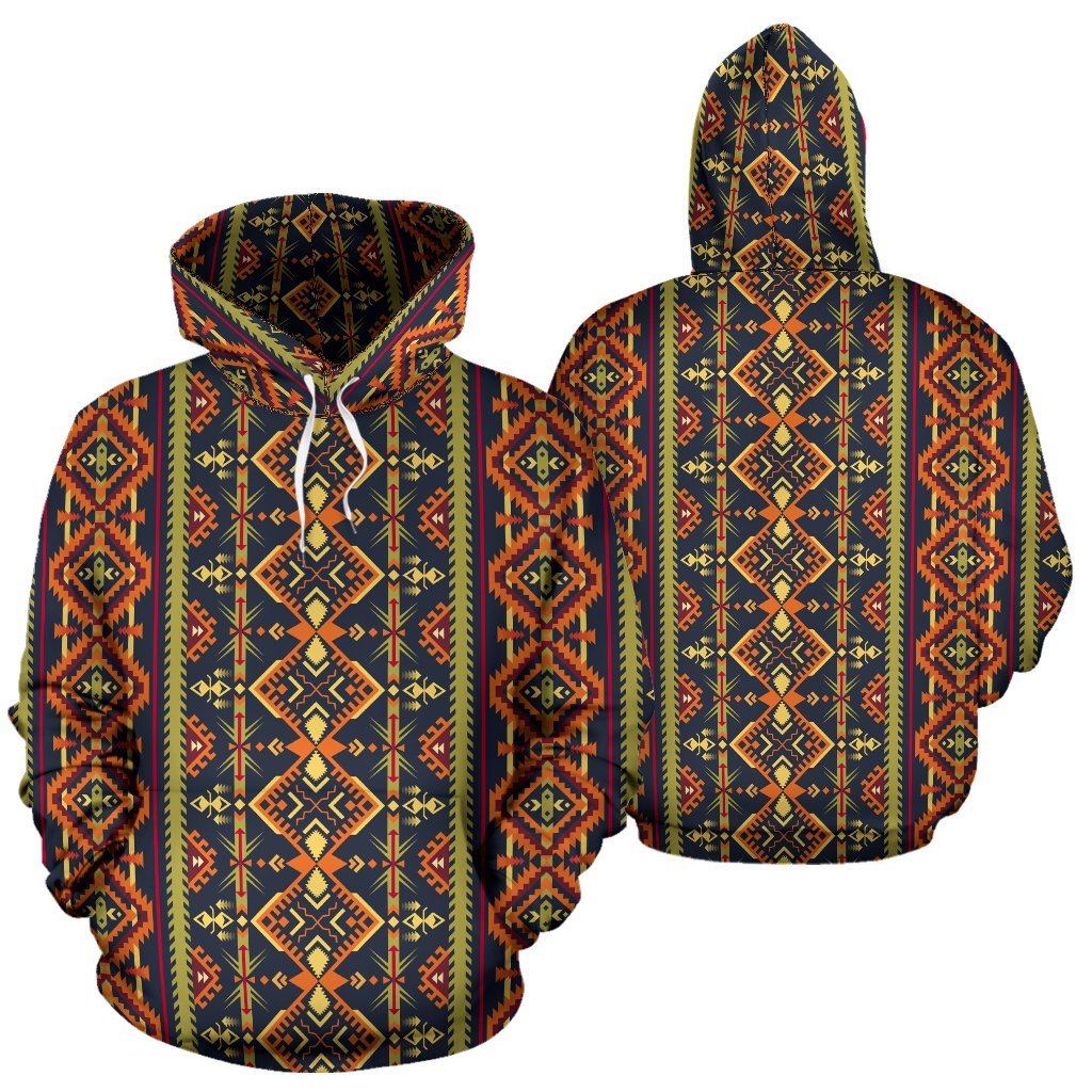 Kente Classic Design African Print Pullover Hoodie