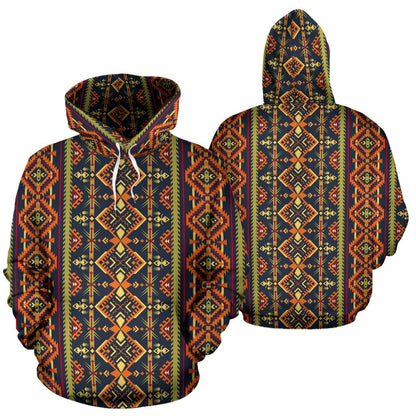 Kente Classic Design African Print Pullover Hoodie