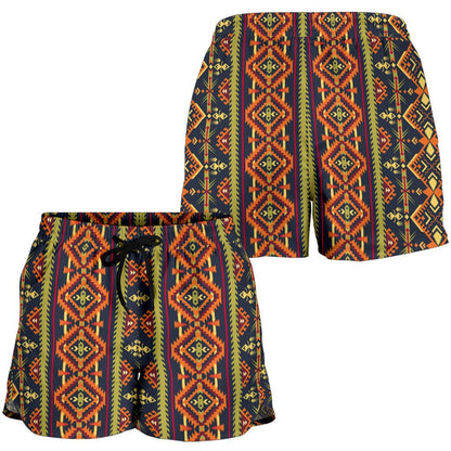 Kente Classic Design African Print Women Shorts-JTAMIGO.COM