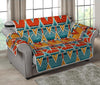 Kente Print African Design Themed Loveseat Sofa Protector-JTAMIGO.COM