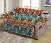 Kente Print African Design Themed Loveseat Sofa Protector-JTAMIGO.COM