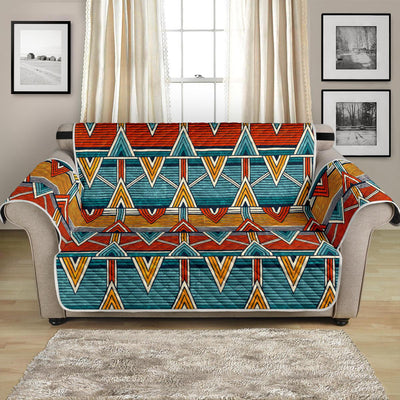 Kente Print African Design Themed Loveseat Sofa Protector-JTAMIGO.COM