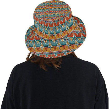Kente Print African Design Themed Unisex Bucket Hat