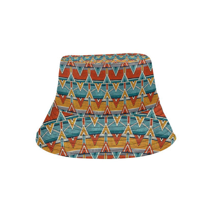 Kente Print African Design Themed Unisex Bucket Hat