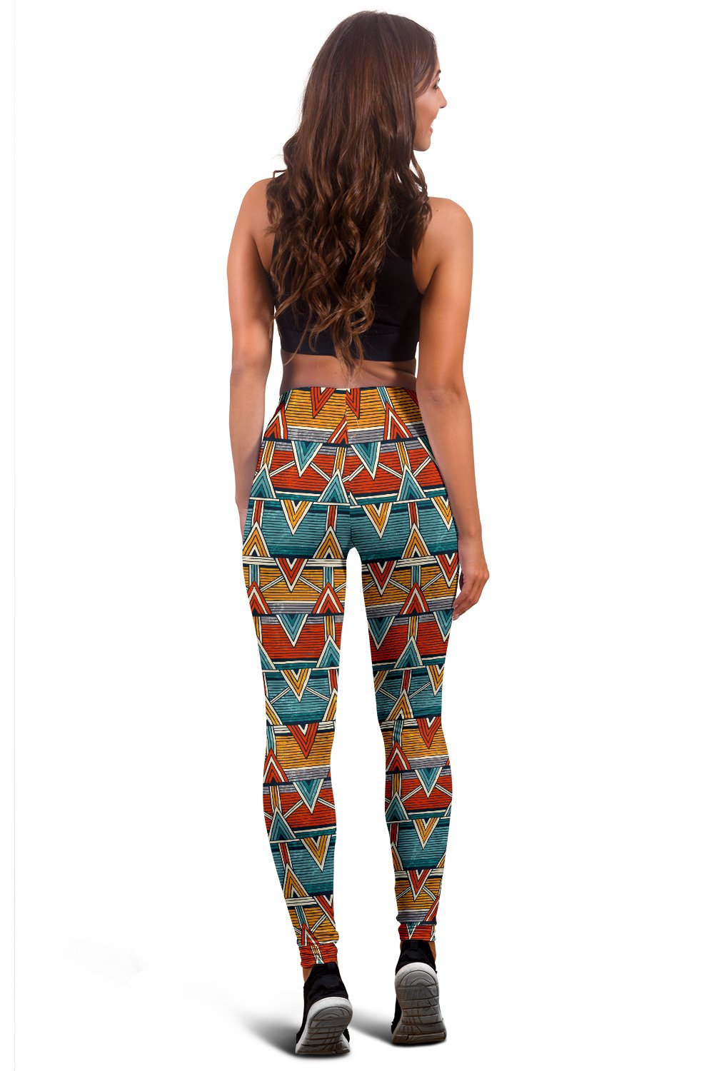 Kente Print African Design Themed Women Leggings