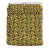 Kente Triangle Design African Print Duvet Cover Bedding Set