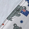 Koala Australia Day Themed Design Fleece Blanket