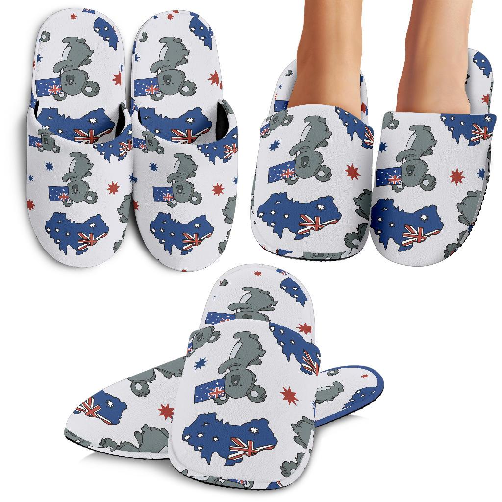 Koala Australia Day Themed Design House Slippers
