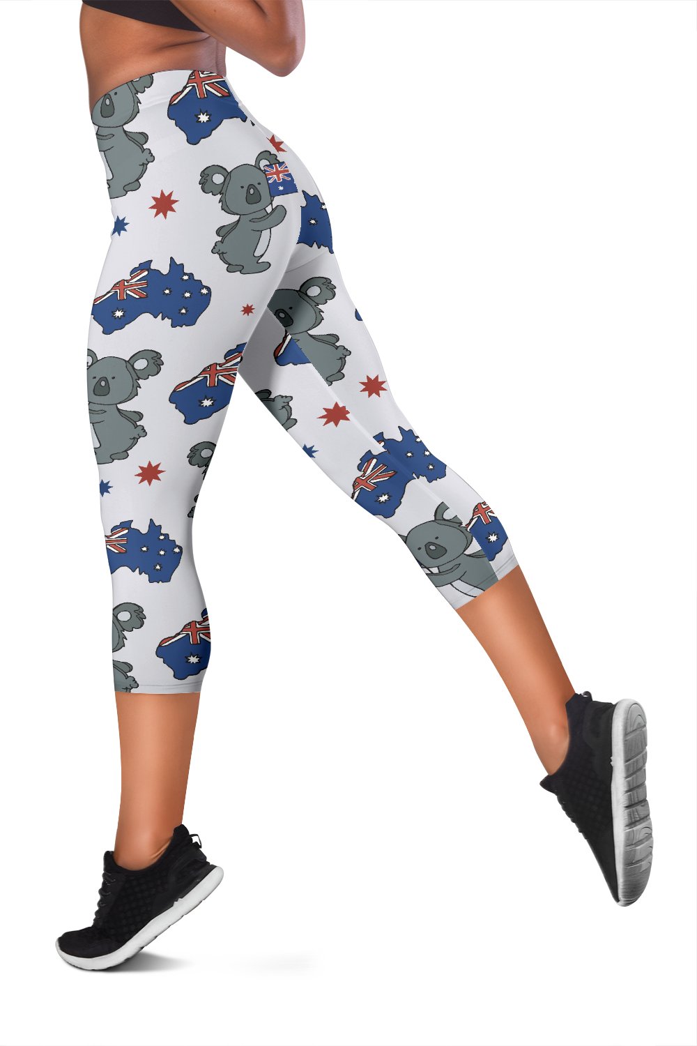 Koala Australia Day Themed Design Women Capris
