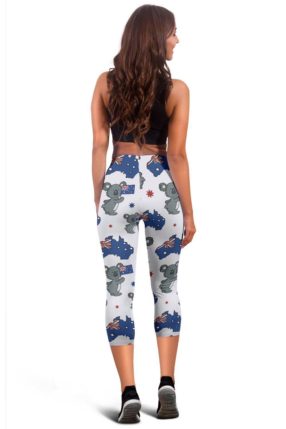 Koala Australia Day Themed Design Women Capris