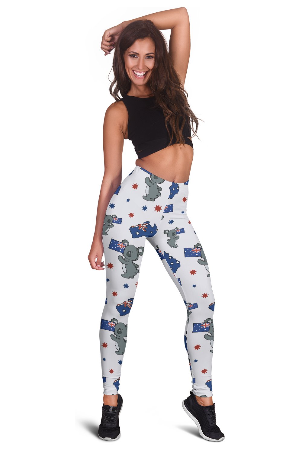 Koala Australia Day Themed Design Women Leggings