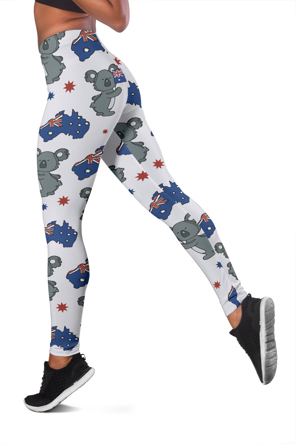 Koala Australia Day Themed Design Women Leggings