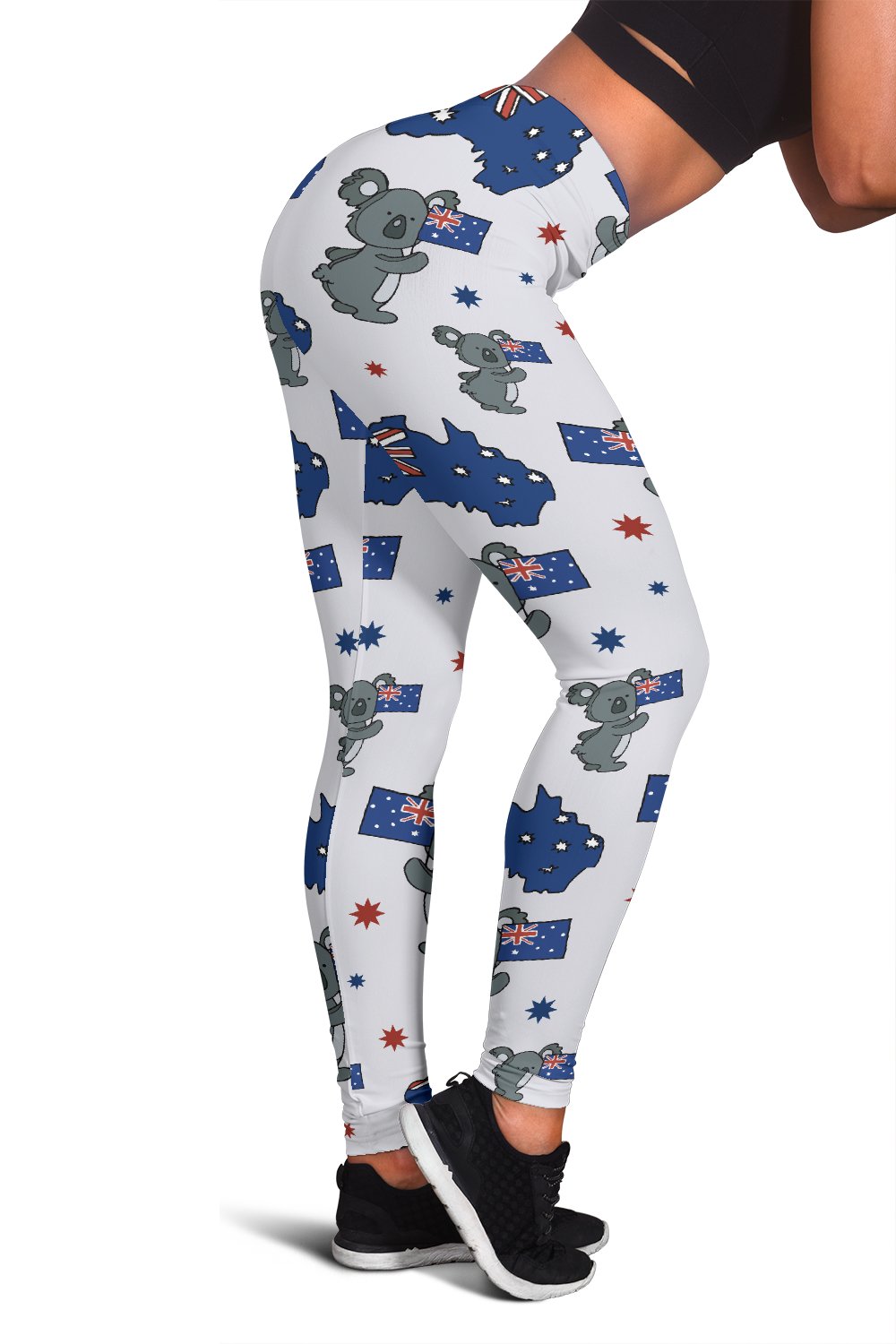Koala Australia Day Themed Design Women Leggings