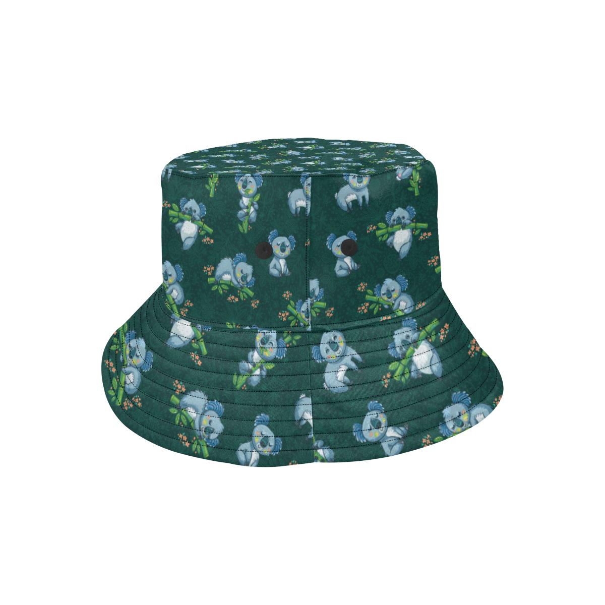 Koala Blue Design Print Unisex Bucket Hat