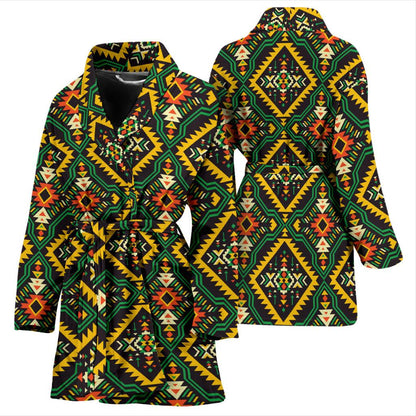 Koala Blue Design Print Women Bath Robe-JTAMIGO.COM