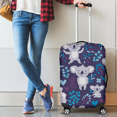 Koala Cute Themed Design Print Luggage Cover Protector