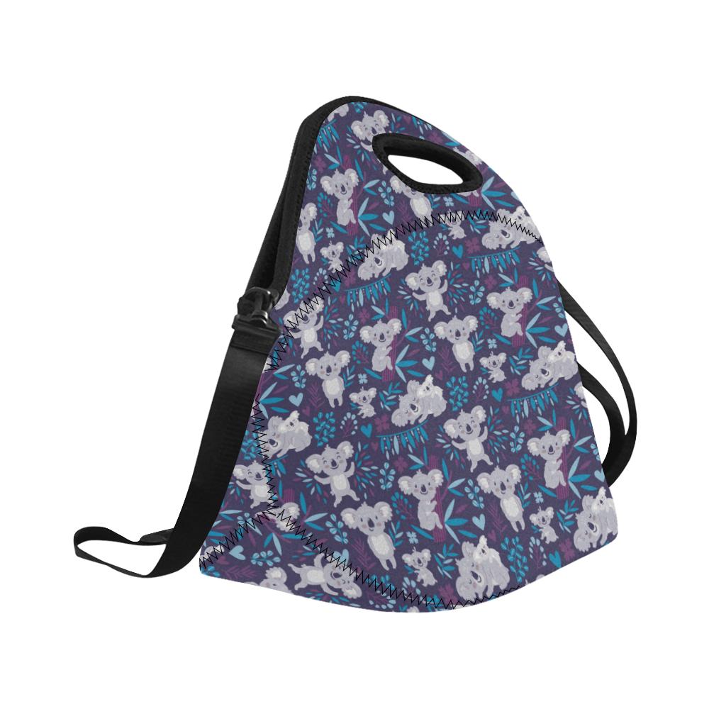 Koala Cute Themed Design Print Neoprene Lunch Bag (Model 1669)(Large)-JTAMIGO.COM