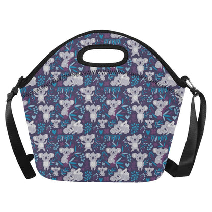 Koala Cute Themed Design Print Neoprene Lunch Bag (Model 1669)(Large)-JTAMIGO.COM