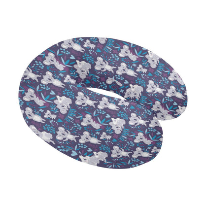 Koala Cute Themed Design Print U-Shaped Travel Neck Pillow-JTAMIGO.COM