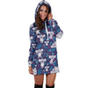 Koala Cute Themed Design Print Women Hoodie Dress