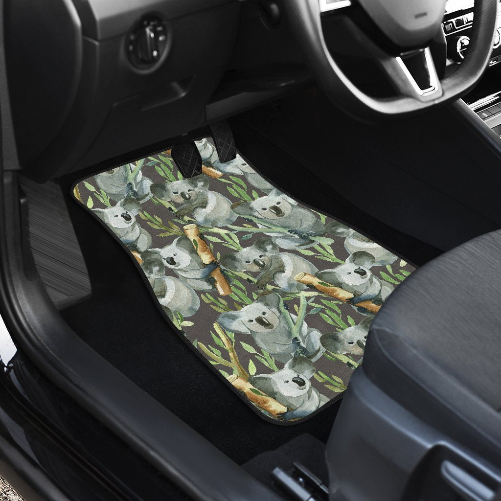 Koala Pattern Design Print Car Floor Mats