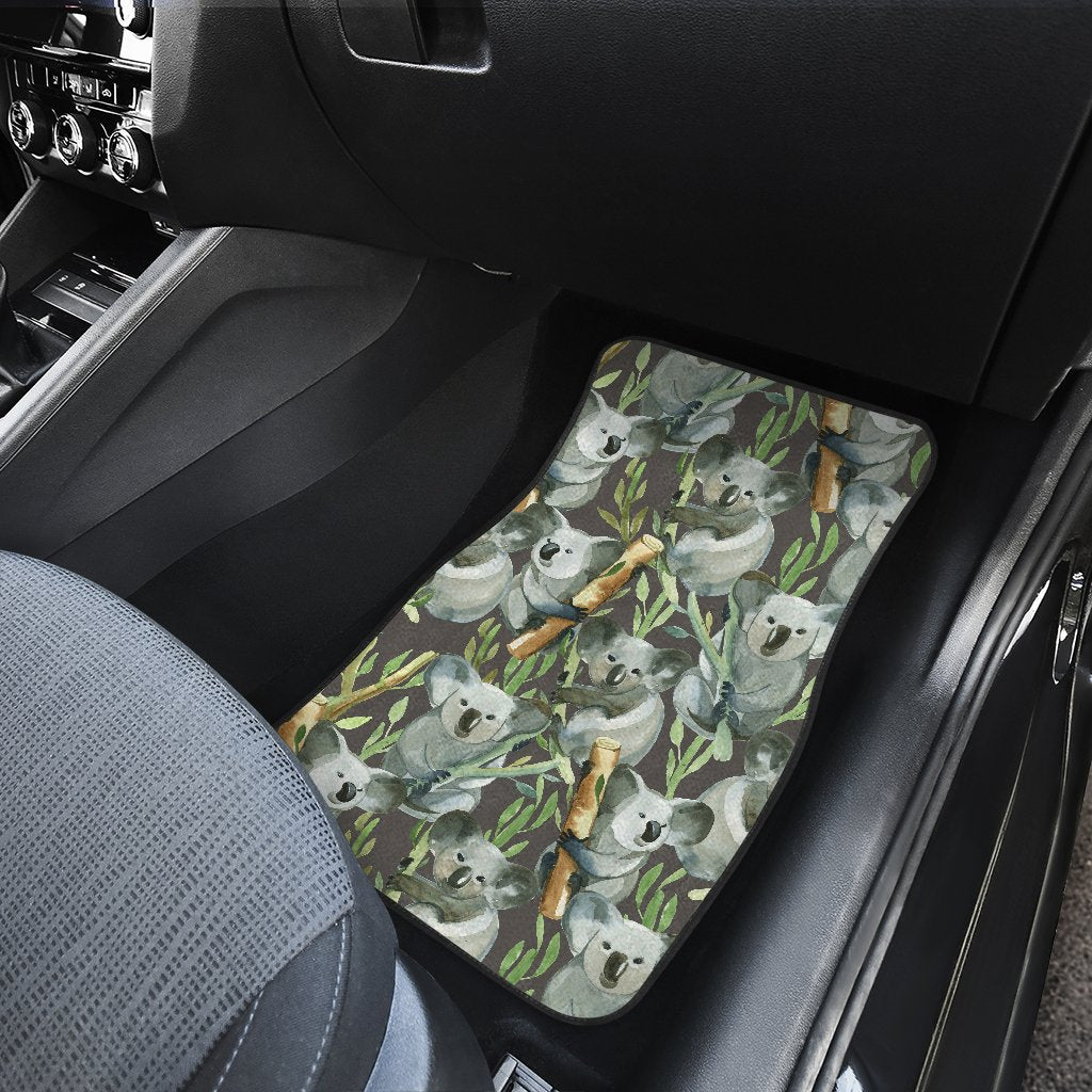 Koala Pattern Design Print Car Floor Mats