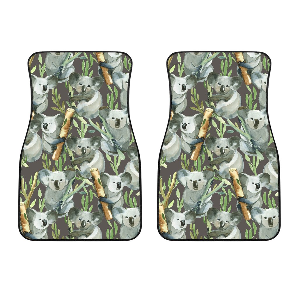 Koala Pattern Design Print Car Floor Mats