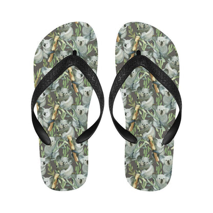 Koala Pattern Design Print Flip Flops-JTAMIGO.COM