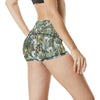 Koala Pattern Design Print High Waisted Spandex Shorts-JTAMIGO.COM