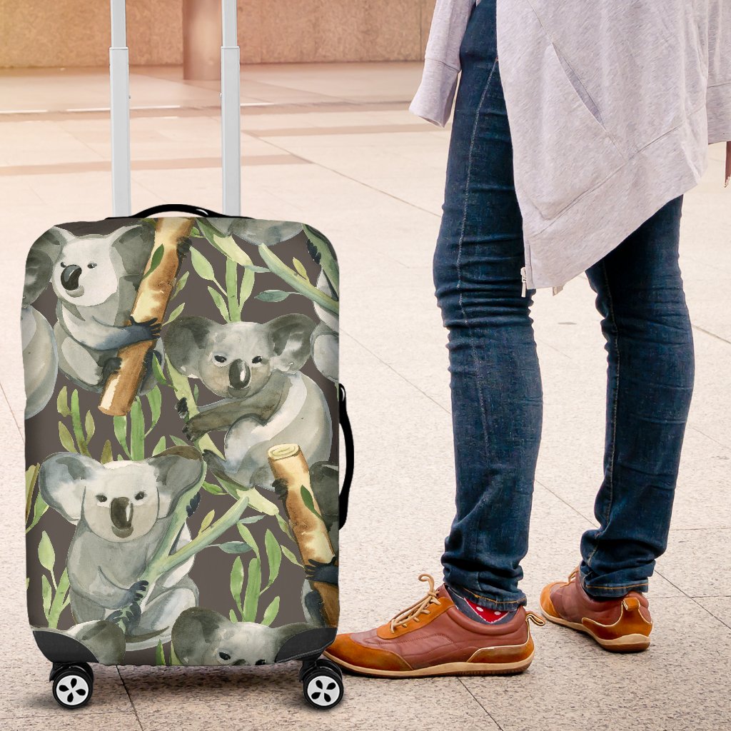 Koala Pattern Design Print Luggage Cover Protector