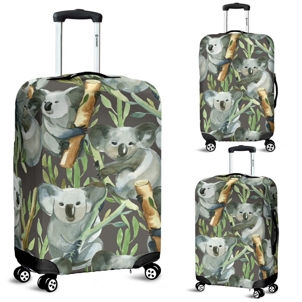 Koala Pattern Design Print Luggage Cover Protector
