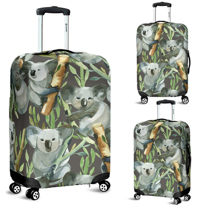 Koala Pattern Design Print Luggage Cover Protector